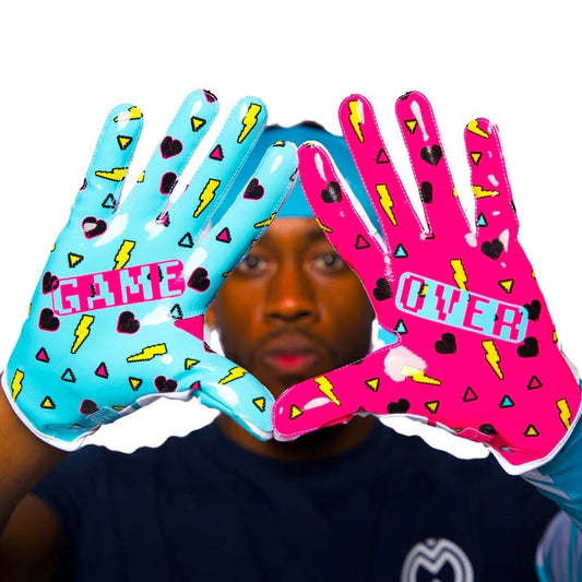 MASSOV Game Over Flag Football Gloves - Youth