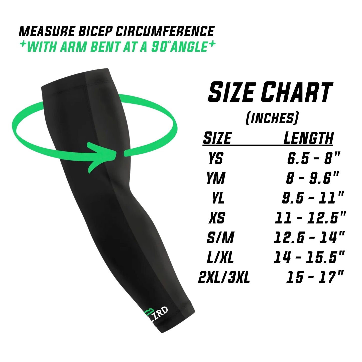 LZRD Grip Sleeve Football Compression Sleeve