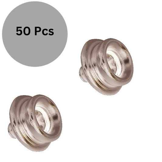 Stainless Snap Post Short 3/16" Football Helmet Hardware - Pack of 50