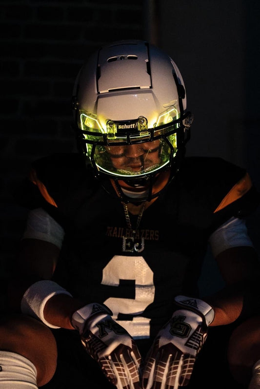 GalaxyVisors LED Light Up Football Visor