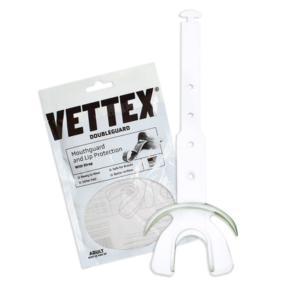 Vettex Doubleguard Mouthguard with Lip Protection - Adult