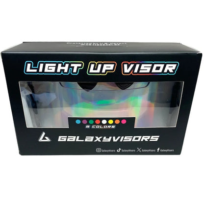 GalaxyVisors LED Light Up Football Visor